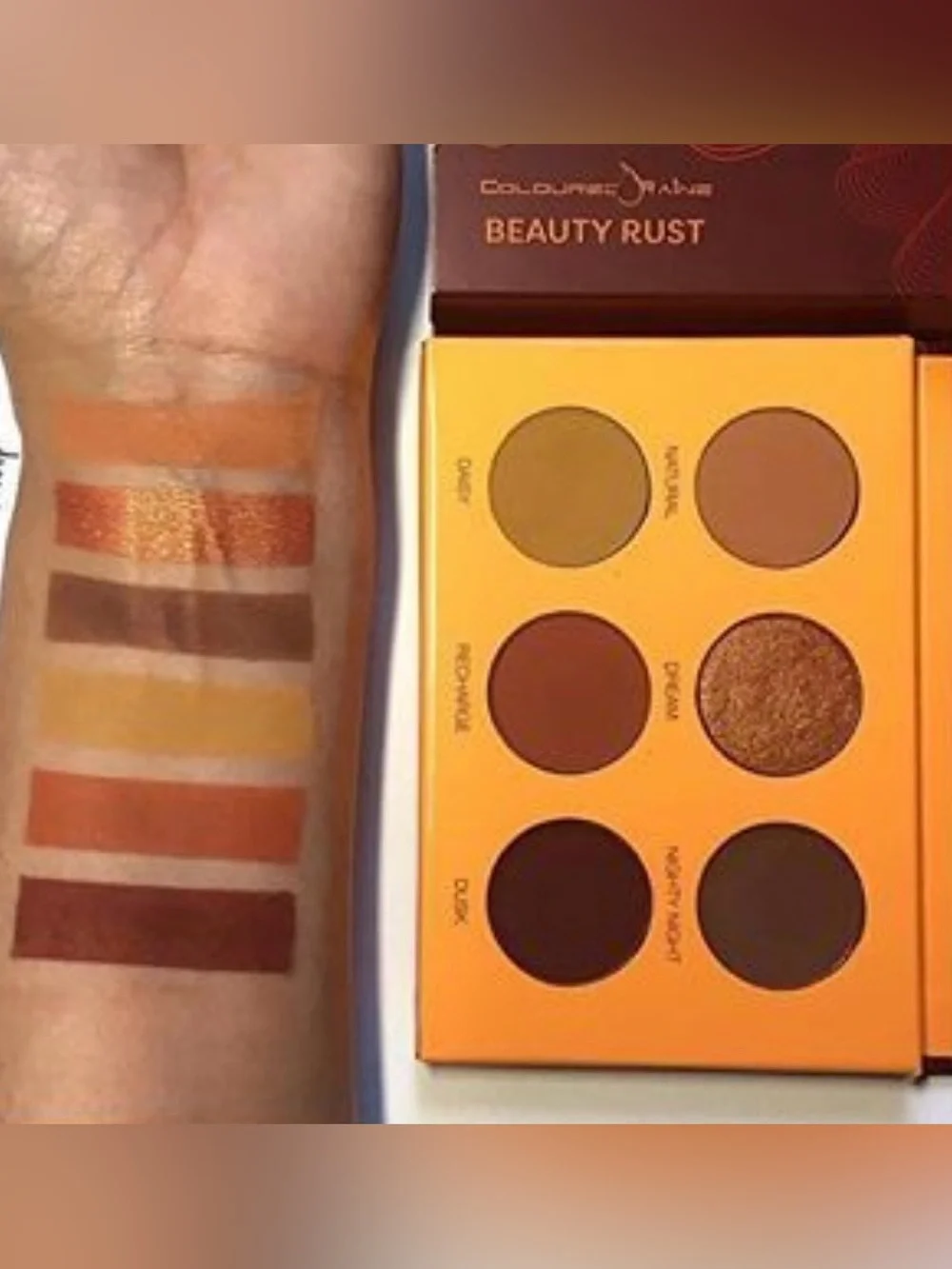 Coloured Raine Beauty‎ Rust Eyeshadow Palette